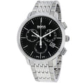 Buy Hugo Boss Stainless Steel Swiss Quartz Chronograph Black Dial Mens Watch - 1513267 in Pakistan