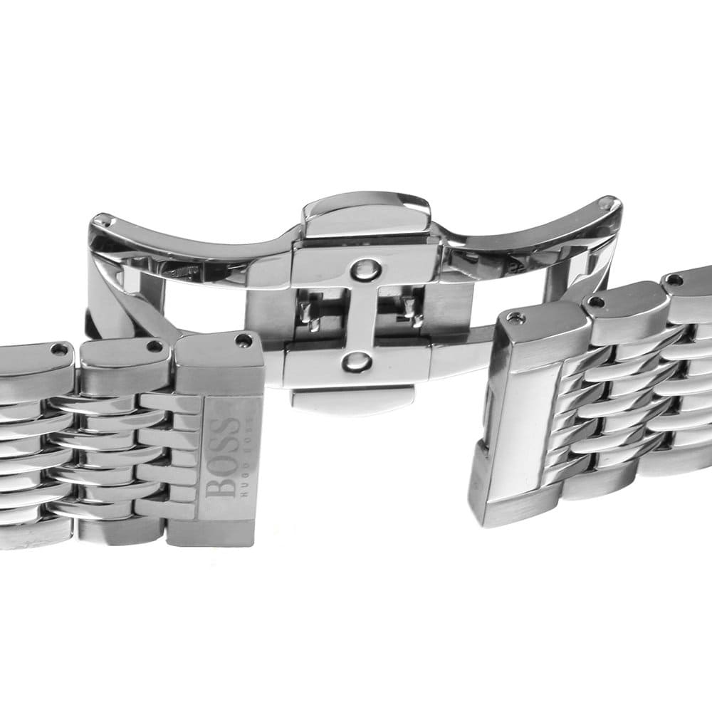 Buy Hugo Boss Stainless Steel Swiss Quartz Chronograph Black Dial Mens Watch - 1513267 in Pakistan