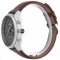 Buy Hugo Boss Mens Chronograph Quartz Leather Strap Grey Dial 44mm Watch - 1513476 in Pakistan