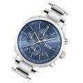Buy Hugo Boss Mens Chronograph Quartz Stainless Steel Blue Dial 44mm Watch - 1513478 in Pakistan