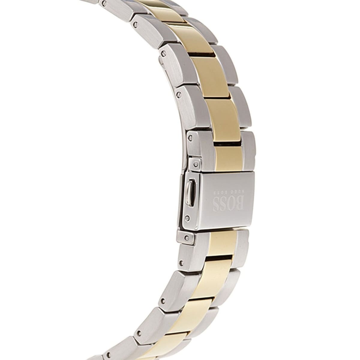 Buy Hugo Boss Mens Chronograph Quartz Stainless Steel Black Dial 44mm Watch - 1513529 in Pakistan