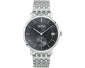 Buy Hugo Boss Mens Chronograph Quartz Silver Stainless Steel Black Dial 40mm Watch - 1513641 in Pakistan