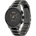 Buy Hugo Boss Mens Chronograph Quartz Stainless Steel Black Dial 43mm Watch - 1513814 in Pakistan