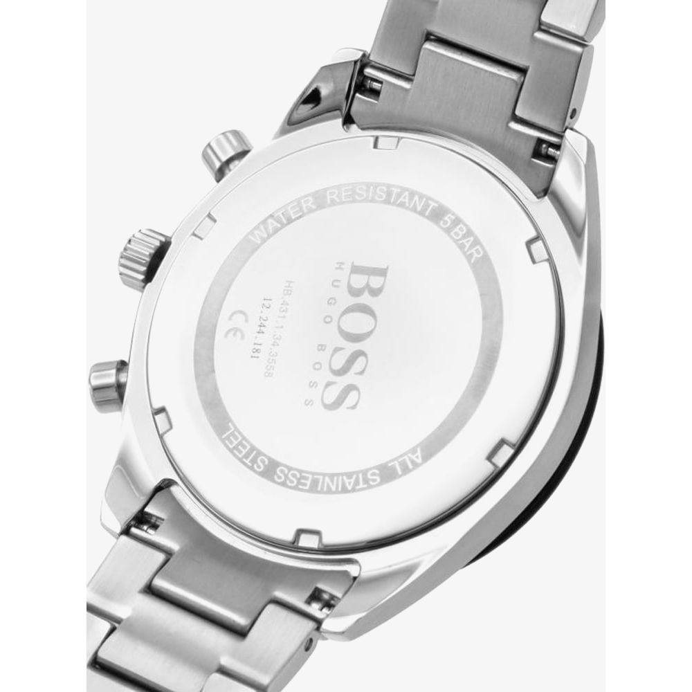 Buy Hugo Boss Mens Quartz Stainless Steel Black Dial 44mm Watch - 1513862 in Pakistan