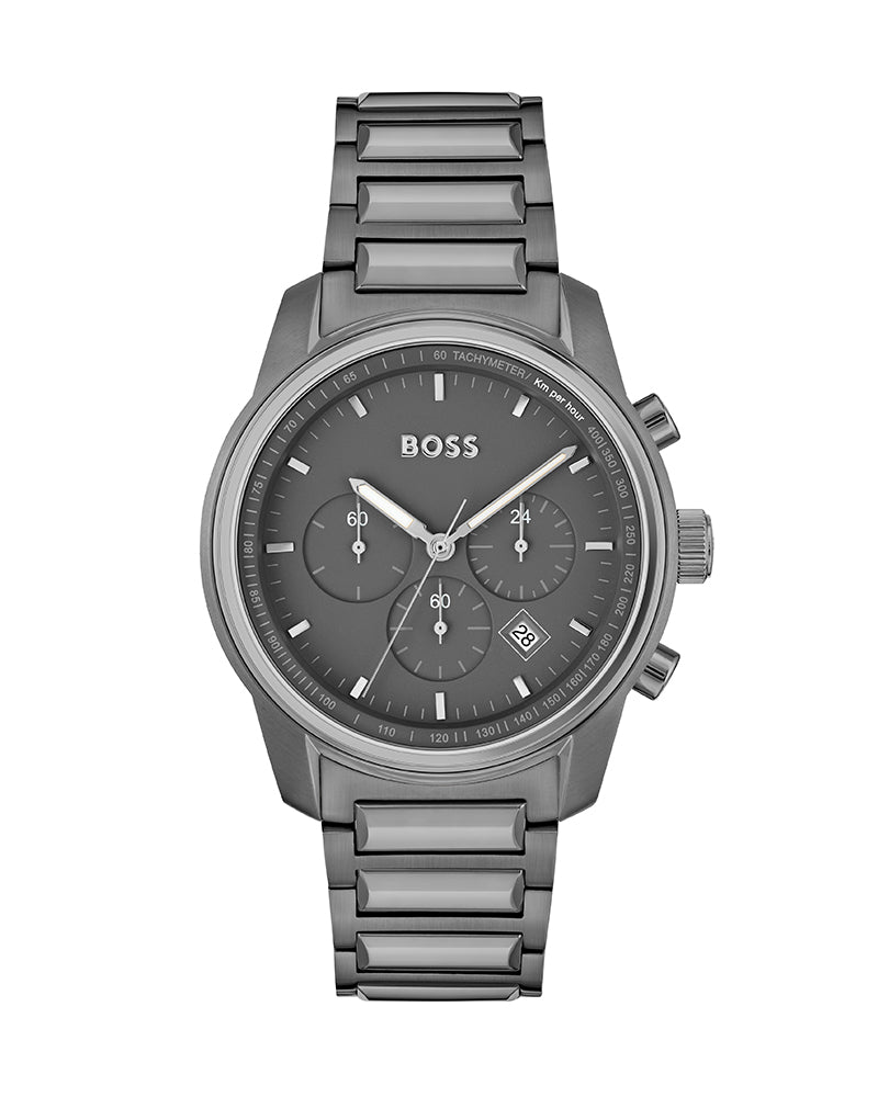 Buy Hugo Boss Men's Chronograph Metal Body Stainless Steel Watch 1514005 in Pakistan