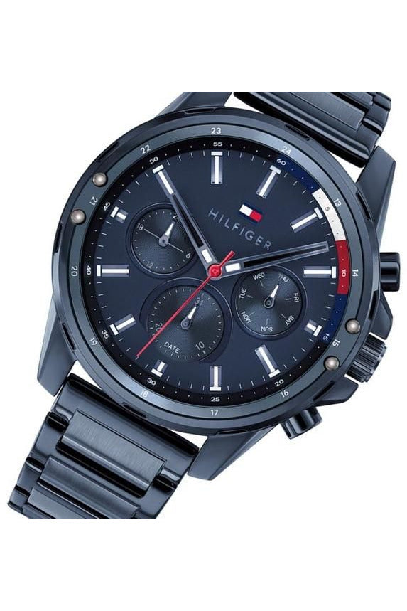 Buy Tommy Hilfiger Mason Blue Dial Blue Steel Strap Watch for Men - 1791789 in Pakistan