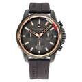 Buy Tommy Hilfiger Mens Quartz Silicone Strap Grey Dial 45mm Watch - 1791792 in Pakistan