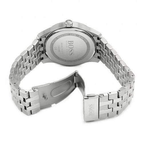 Buy Hugo Boss Mens Chronograph Quartz Stainless Steel Blue Dial 41mm Watch - 1513384 in Pakistan