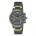 Buy Emporio Armani Men's Chronograph Quartz Stainless Steel Grey Dial 43mm Watch AR11117 in Pakistan