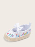 Buy SHEIN Baby Girls Floral Embroidered Flats in Pakistan