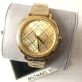 Buy Michael Kors Nia Quartz Gold-tone Crystal Dial Gold Steel Strap Ladies Watch - Mk3989 in Pakistan