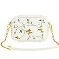 Buy Floral Chic Crossbody Bag - White in Pakistan