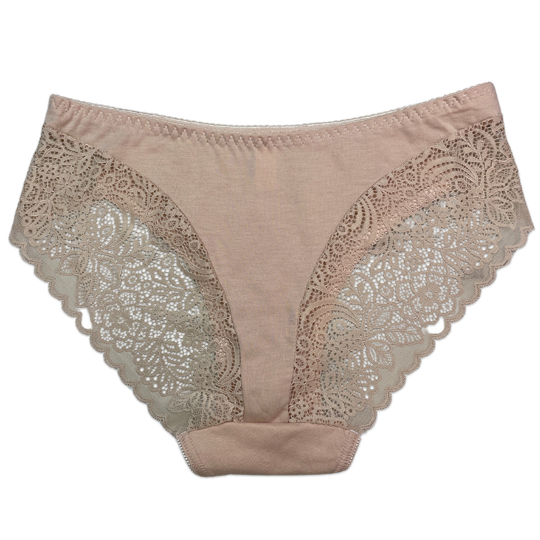 Buy Pack of 3 Briefs Panties - Lace Charm in Pakistan