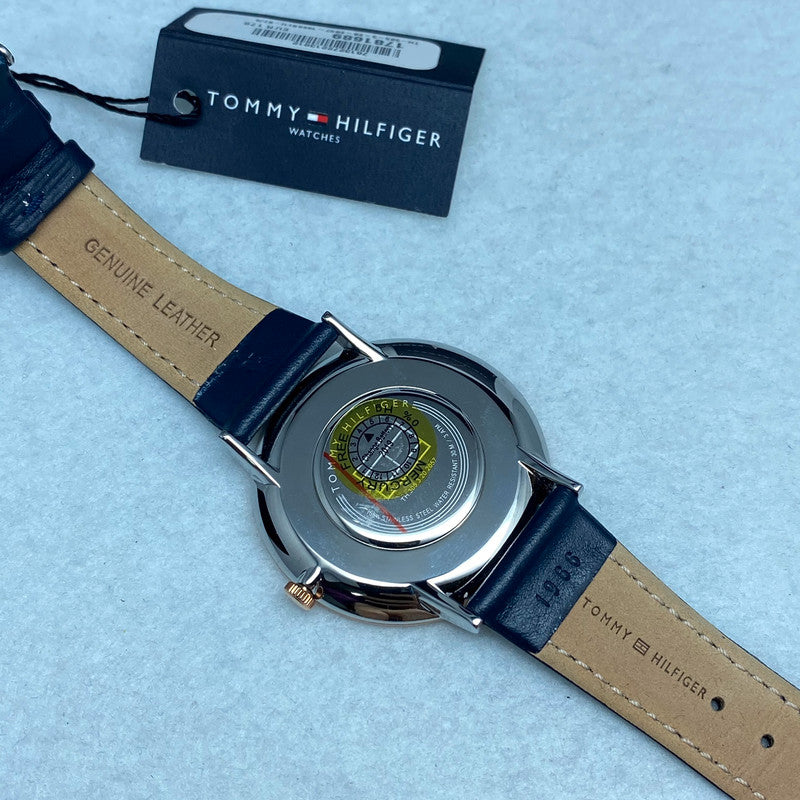 Buy Tommy Hilfiger Ultra Slim White Dial Blue Leather Strap Watch for Women - 1781689 in Pakistan