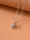 Buy Shein Ring Pendant Necklace in Pakistan