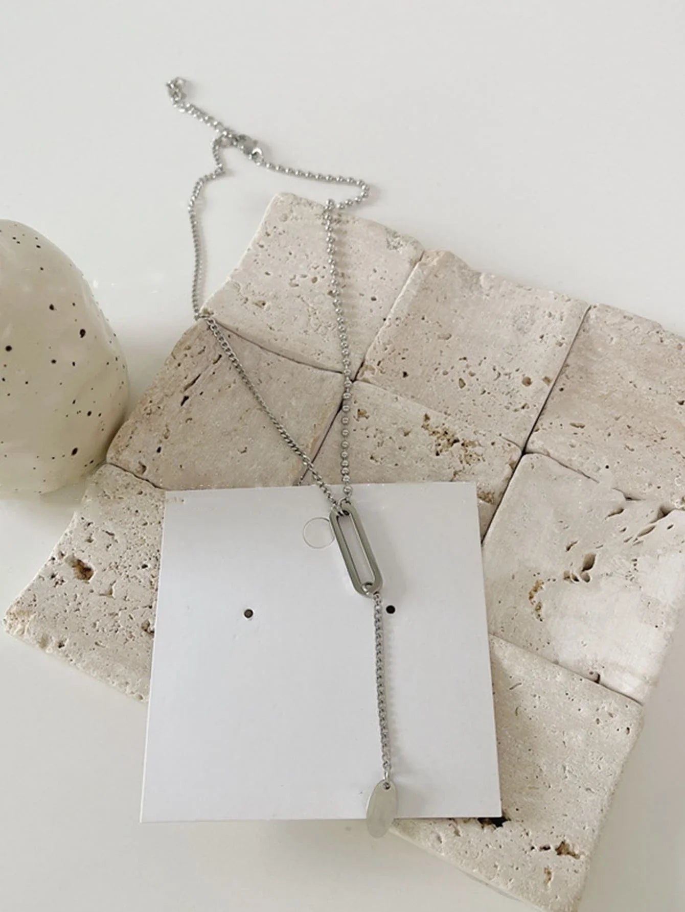Buy Shein Geometric Detail Necklace in Pakistan