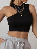 Buy SHEIN Asymmetrical Neck Tank Top in Pakistan