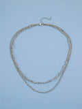 Buy Shein Minimalist Layered Necklace in Pakistan
