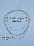 Buy Shein Minimalist Layered Necklace in Pakistan