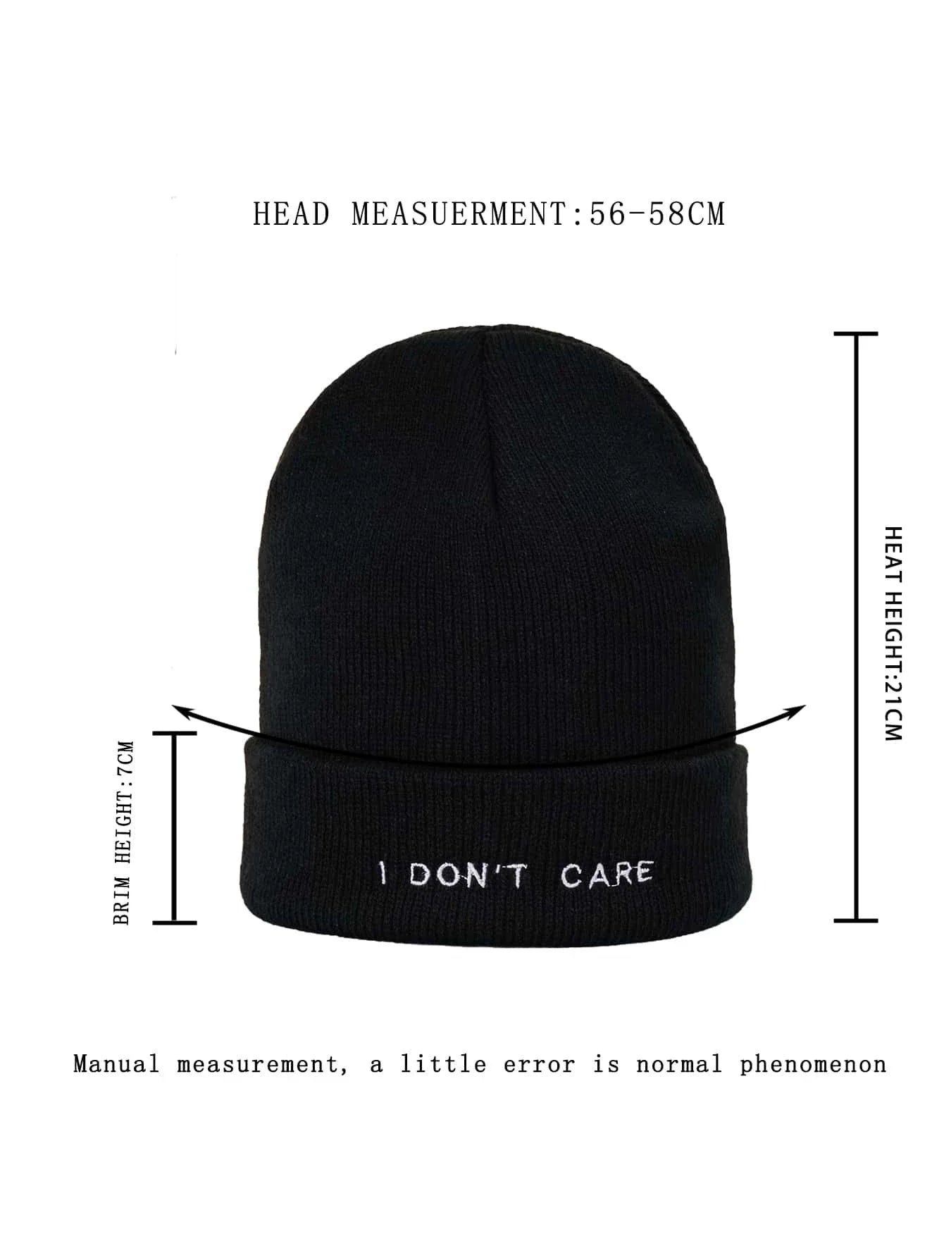 Buy Shein Slogan Embroidery Beanie in Pakistan