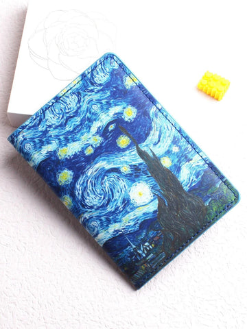 Buy Shein Sky Graphic Passport Holder in Pakistan