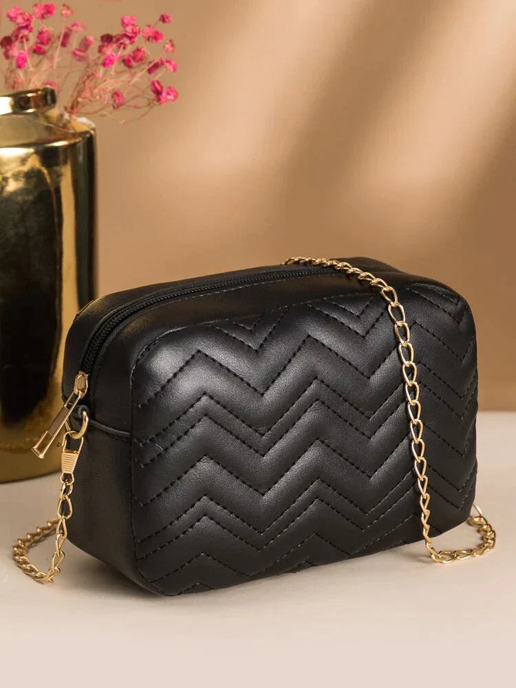 Buy Mini Marvel Crossbody Bag - Black in Pakistan