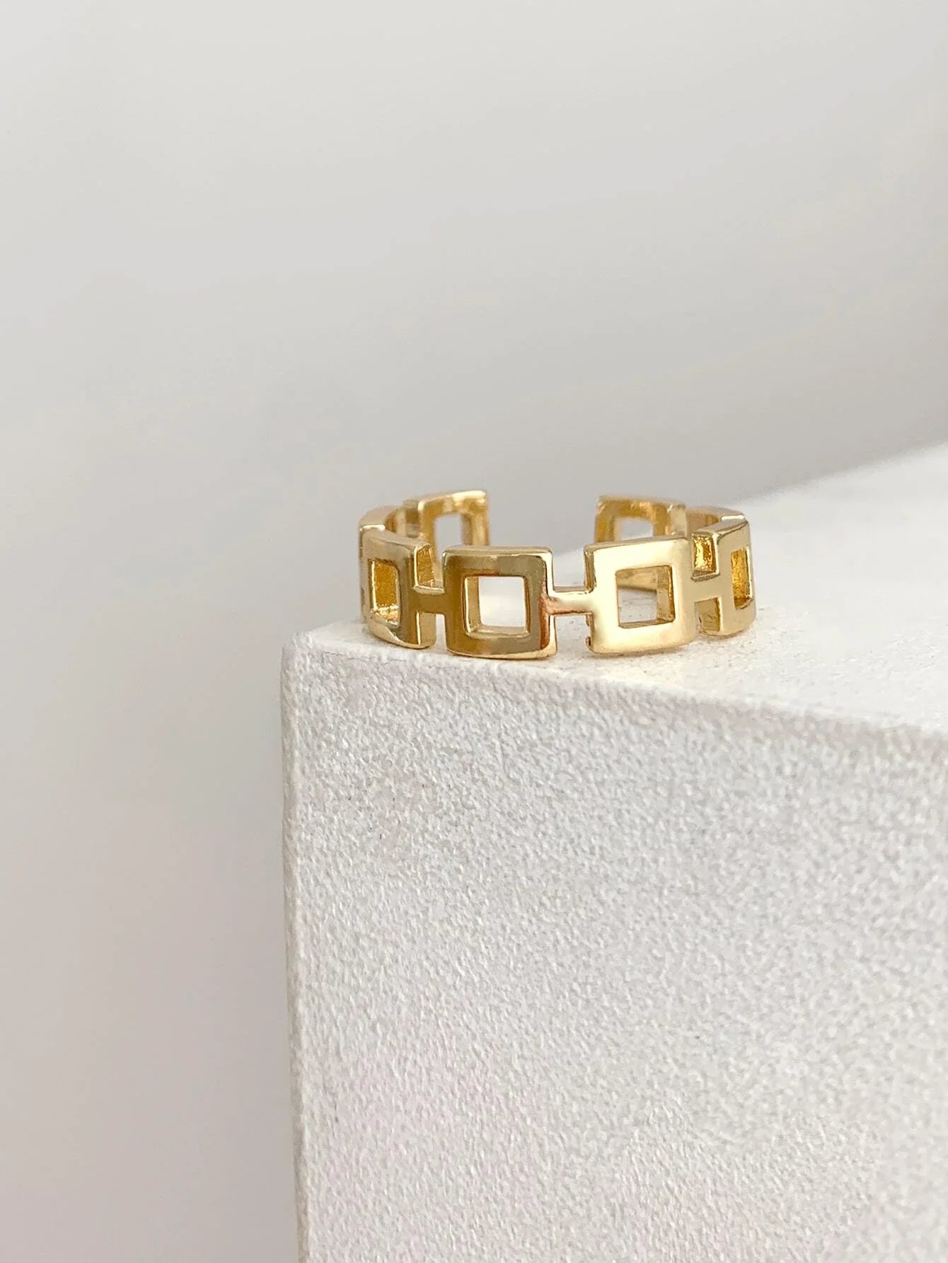 Buy Shein DAZY Geometric Decor Ring in Pakistan