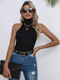Buy Shein Turtleneck Ribbed Knit Top in Pakistan