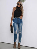 Buy Shein Turtleneck Ribbed Knit Top in Pakistan