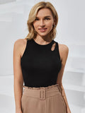 Buy SHEIN Cutout Detail Tank Top in Pakistan