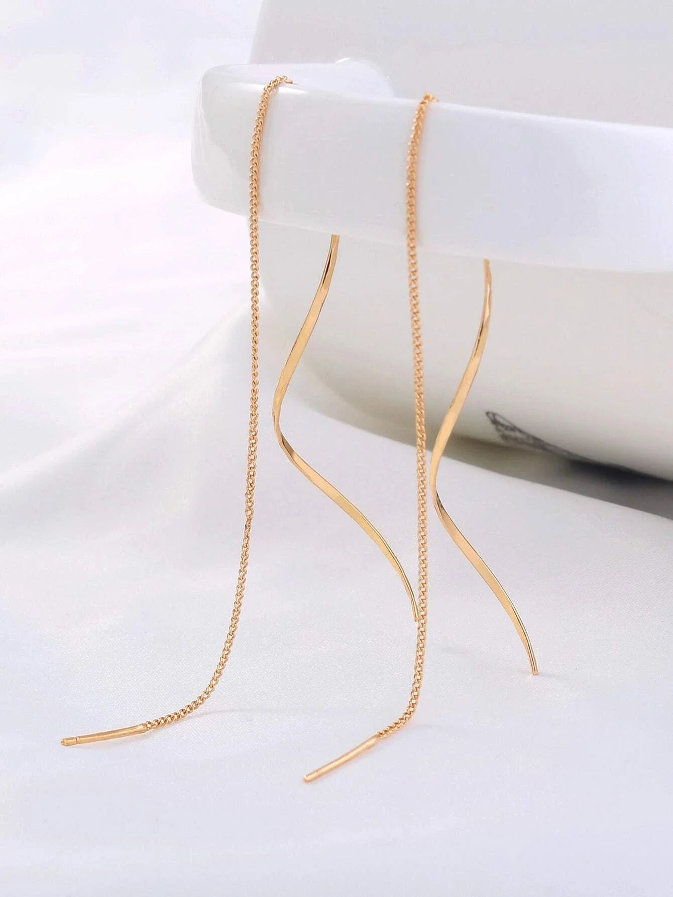 Buy Shein Spiral Drop Earrings in Pakistan