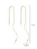 Buy Shein Spiral Drop Earrings in Pakistan
