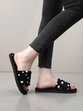 Buy SHEIN Star Pattern Fluffy Bedroom Slippers in Pakistan