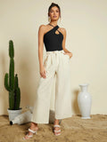 Buy SHEIN Criss Cross Rib-knit Top in Pakistan