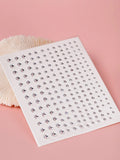 Buy SHEIN 2sheets Rhinestone Face Tattoo Sticker in Pakistan
