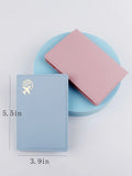 Buy Shein 2pcs Earth & Airplane Print Passport Case in Pakistan