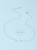 Buy Shein Cubic Zirconia Decor Bird Charm Necklace in Pakistan