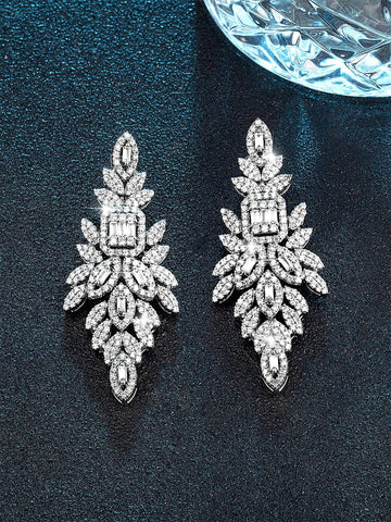 Buy Shein Zircon Decor Drop Earrings in Pakistan