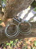 Buy Shein Textured Layered Hoop Earrings in Pakistan