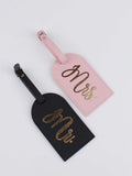 Buy Shein 2pcs Letter Graphic Luggage Tag in Pakistan