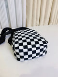 Buy SHEIN Mini Two Tone Checkered Pattern Square Bag in Pakistan