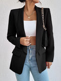 Buy SHEIN Unity Solid Shawl Collar Blazer in Pakistan
