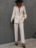 Buy SHEIN Single Button Lapel Collar Blazer & Tailored Pants in Pakistan