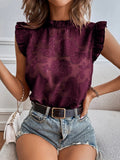 Buy SHEIN Butterfly Sleeve Floral Top in Pakistan