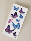 Buy SHEIN 1sheet Butterfly Pattern Tattoo Sticker in Pakistan