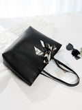 Buy SHEIN Twilly Scarf Decor Shoulder Tote Bag in Pakistan