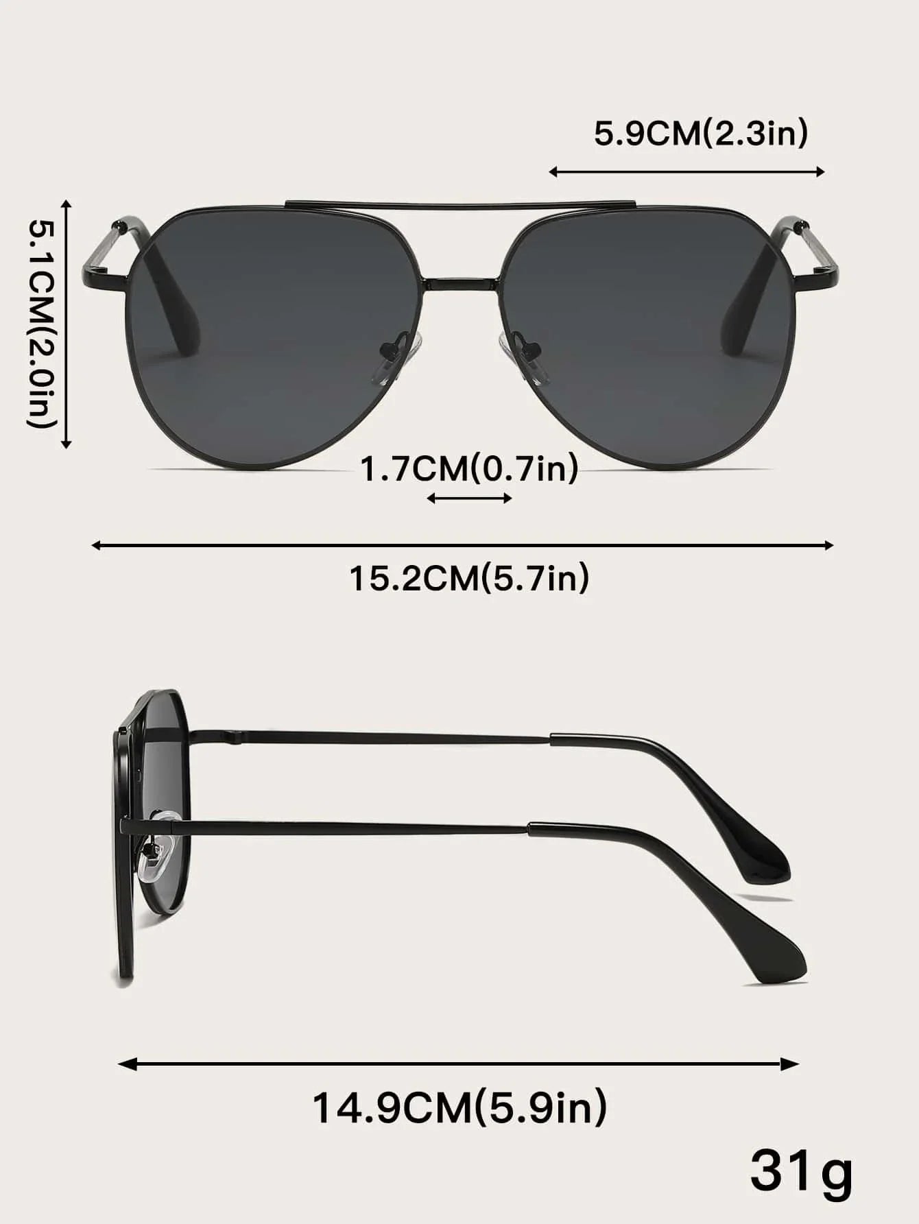 Buy SHEIN Top Bar Fashion Glasses in Pakistan
