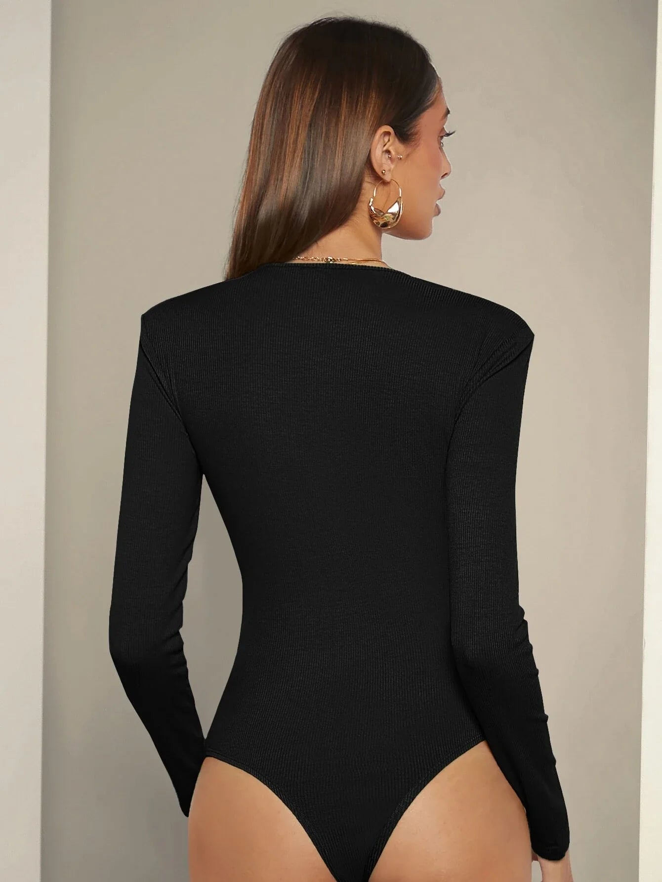 Buy SHEIN BIZwear Ruched Bust Sweetheart Neck Bodysuit in Pakistan
