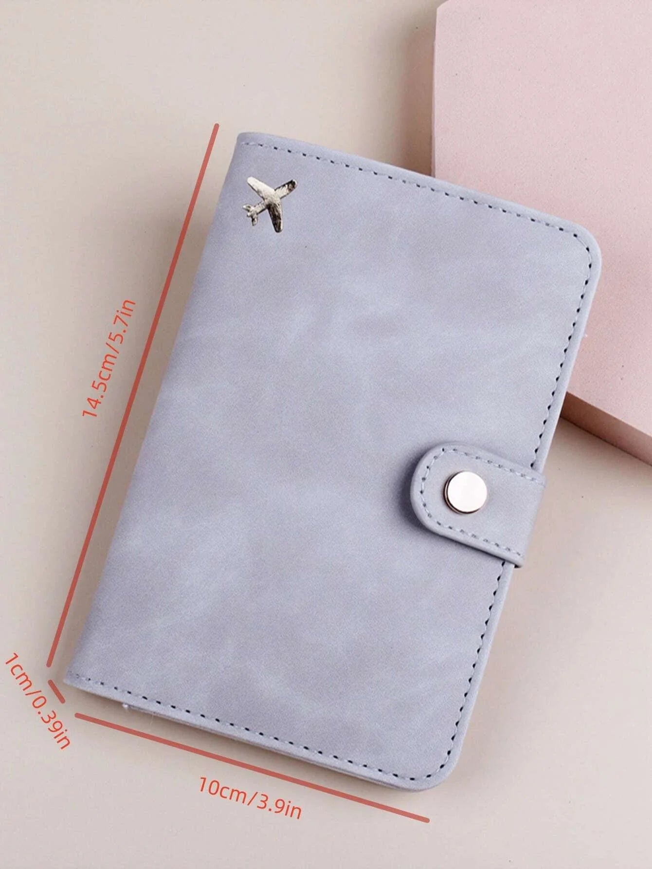 Buy Shein Plane Pattern Passport Case in Pakistan