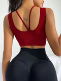 Buy SHEIN Medium Support Seamless Sports Bra in Pakistan
